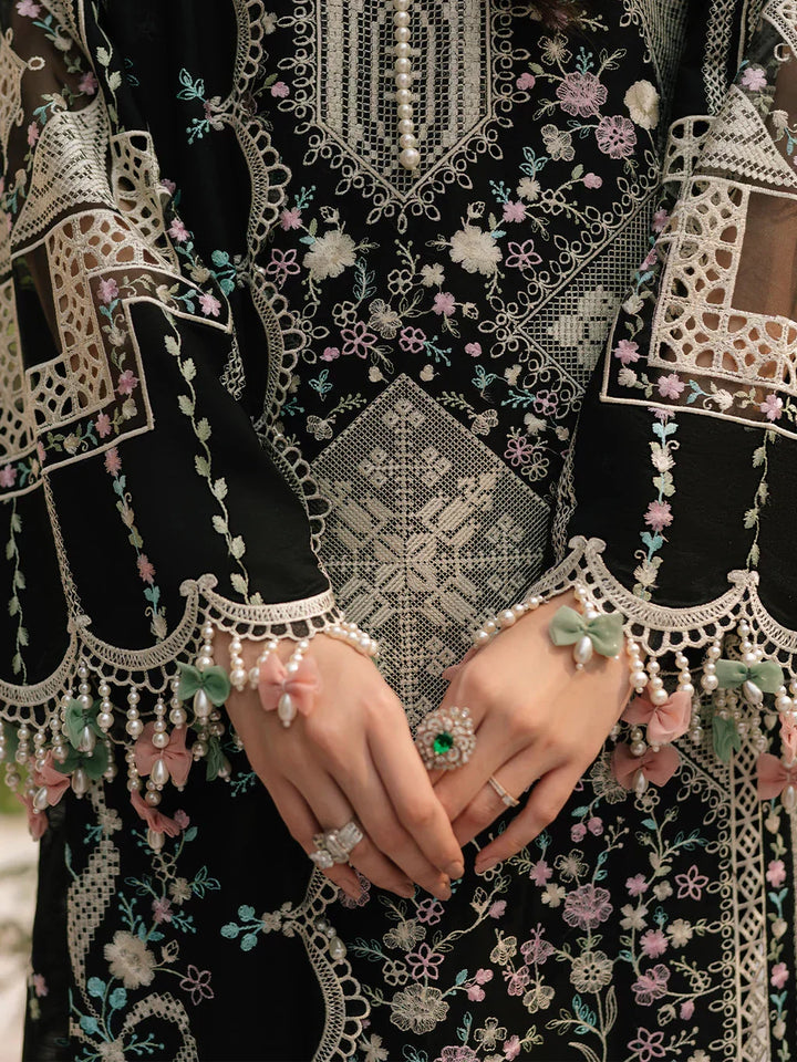 Bin Ilyaas Premium Luxury Lawn Unstitched 3-Piece Heavy Embroidered  suit