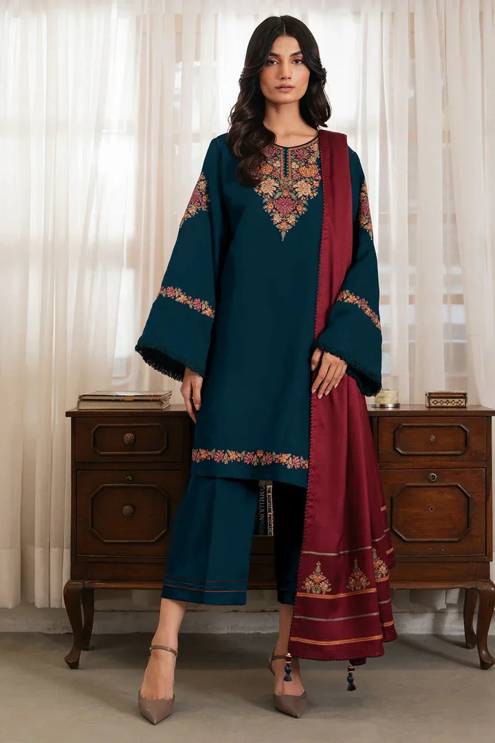 SAPPHIRE Premium Luxury Lawn Unstitched 3-Piece Heavy Embroidered Suit