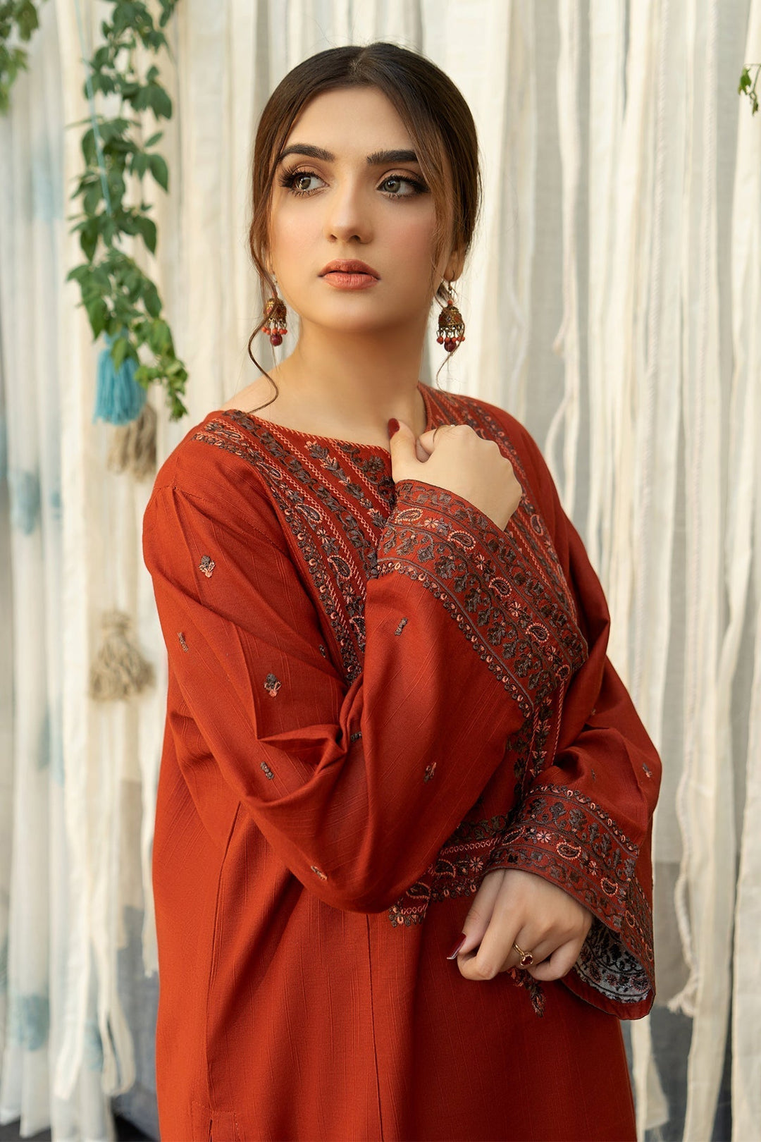 Urge Premium Luxury Lawn Unstitched 3-Piece Heavy Embroidered Suit