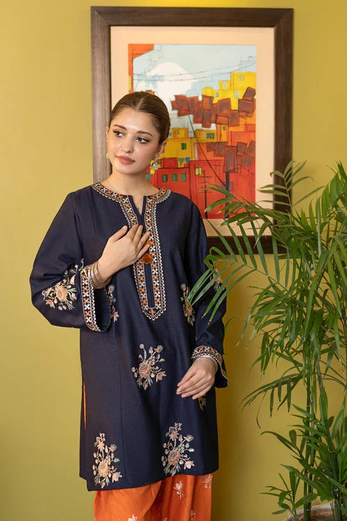 Urge Luxury 2 Piece Fully Embroidered Suit