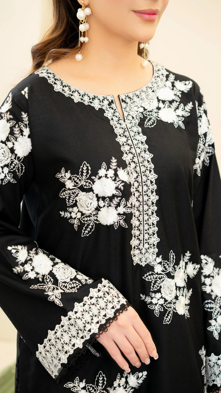 Maria.B Premium Luxury Lawn Unstitched 3-Piece Heavy Embroidered Suit