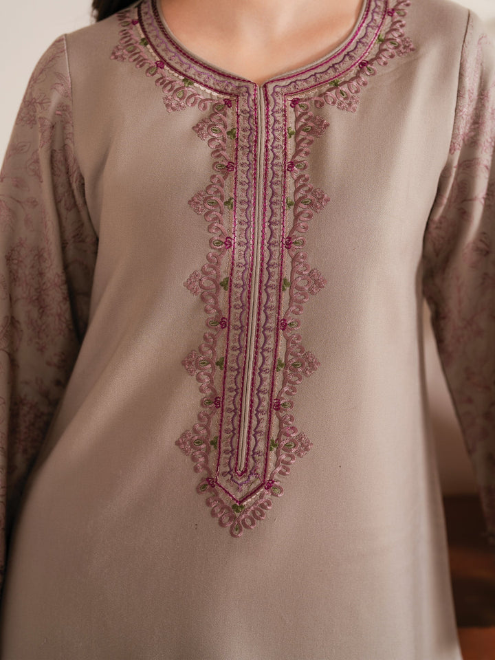 Garnet Premium Luxury Lawn Unstitched 3-Piece Heavy Embroidered Suit