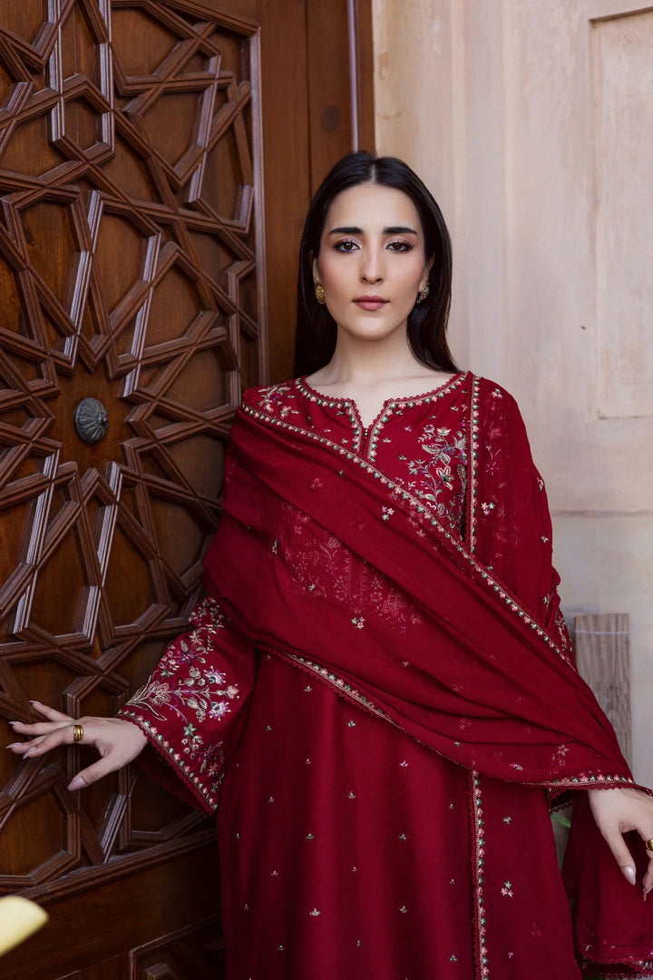 Batik Premium Luxury Lawn Unstitched 3-Piece Heavy Embroidered Suit