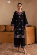 Batik Embroidered Dhanak Winter 2 Piece Dress - J4022
