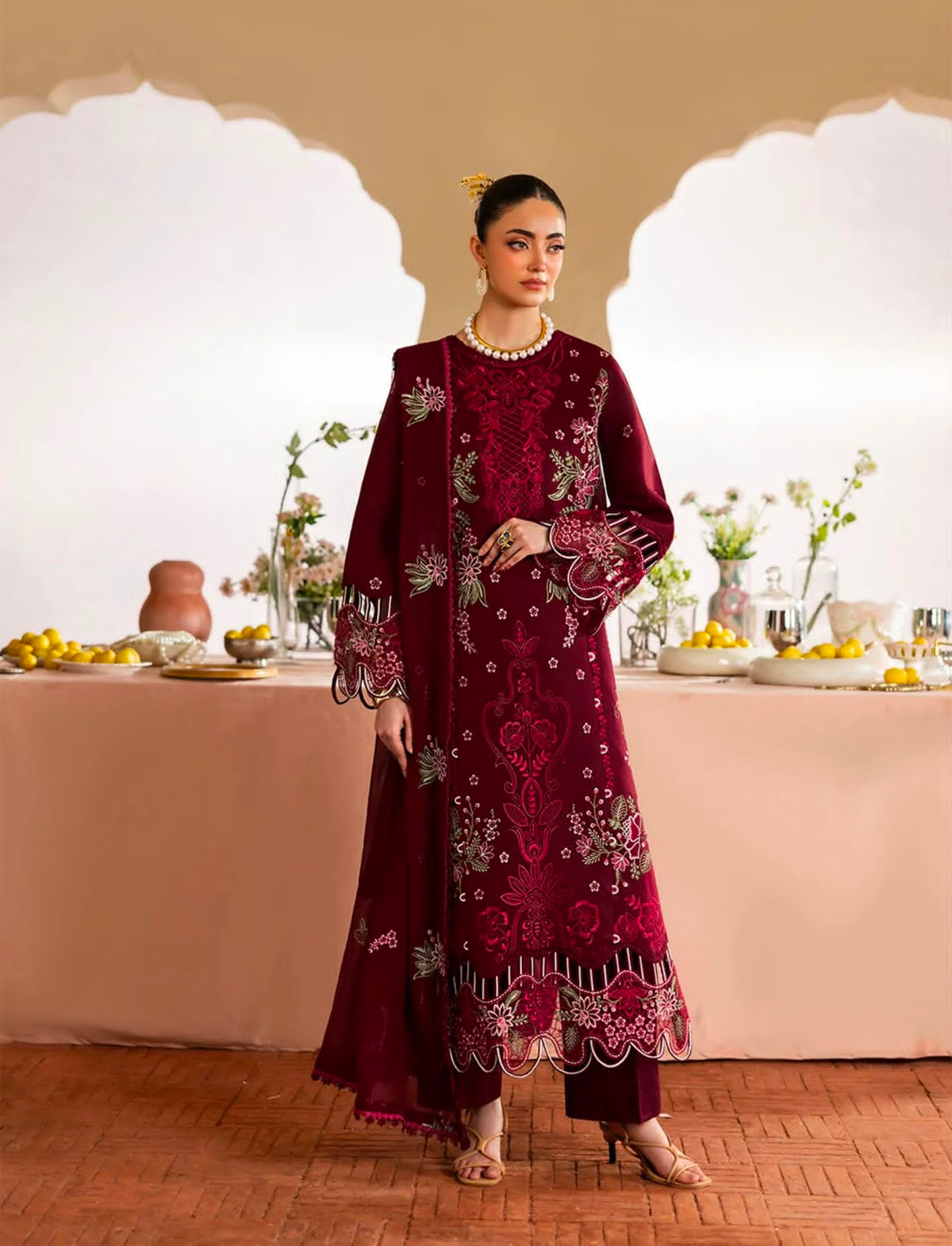 Winter Dhanak 3Pc Unstiched