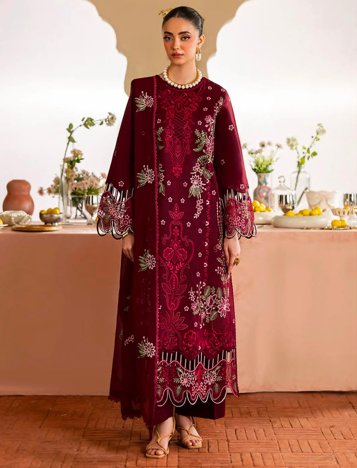 Winter Dhanak 3Pc Unstiched