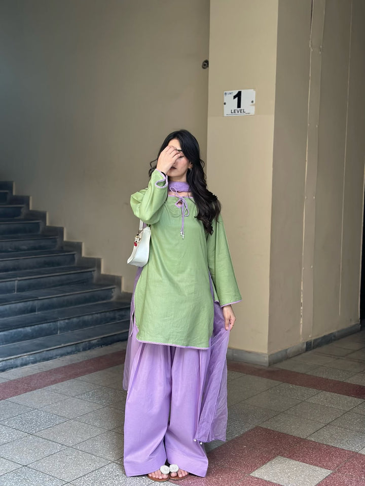 Pistachio Lavender Grace 3-Piece Suit
