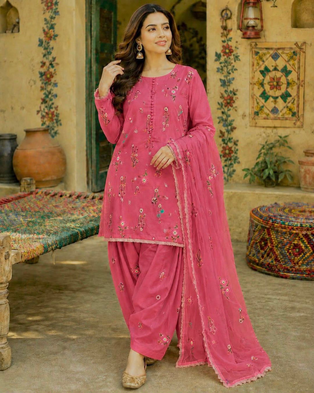 Lawn Suit Unstitched 3 Piece AN25G GKL-01 Batik - Summer Collection