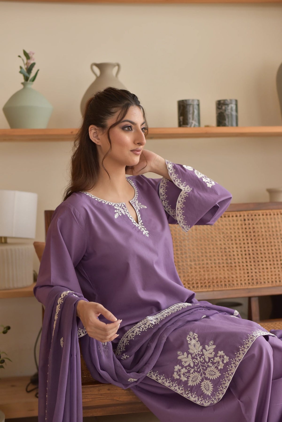 Aneela Brand Dhanak 3PC