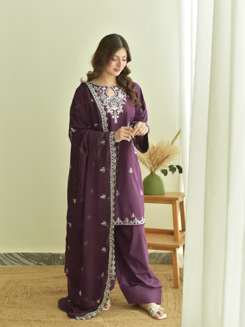 Winter Dhanak 3Pc unstiched