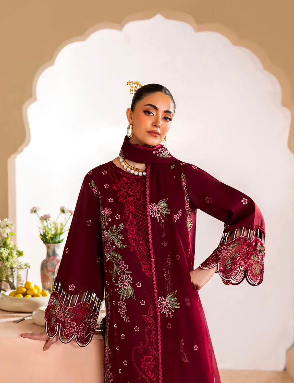 Winter Dhanak 3Pc Unstiched