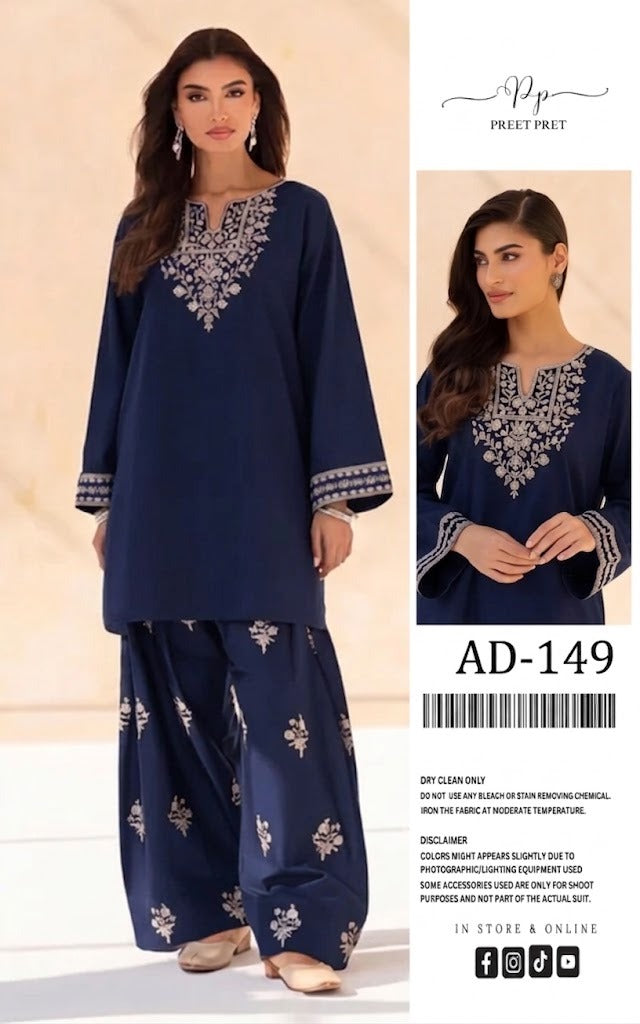 Winter Dhanak 2piece untsuched