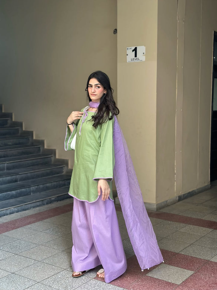 Pistachio Lavender Grace 3-Piece Suit